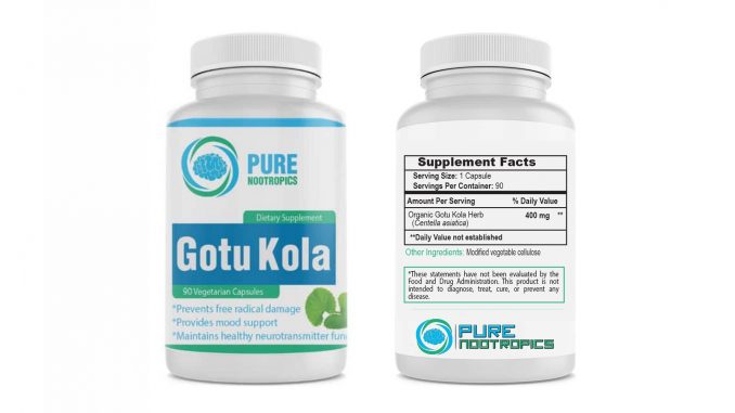 Pure Nootropics Gotu Kola Capsules