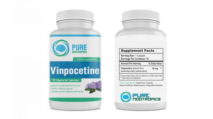 Pure Nootropics Vinpocetine Capsules