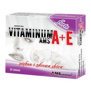 Vitaminum A+E AMS forte, tabletki, 30 szt. / (Ams Pharma)