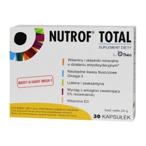 Nutrof Total, kapsułki z witaminą D3, 30 szt. / (Laboratoires Thea)