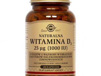 Solgar Naturalna Witamina D3 25 µg (1000 IU), kapsułki, 100 szt. / (Solgar Vitamin & Herb)