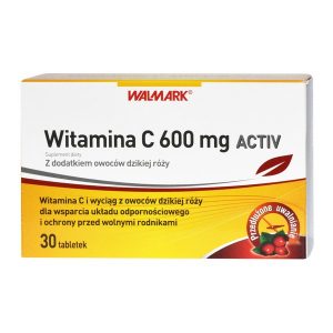 Witamina C 600 mg Activ, tabletki, 30 szt. / (Walmark)