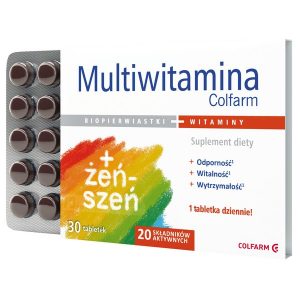 Multiwitamina Colfarm, tabletki, 30 szt. / (Colfarm)