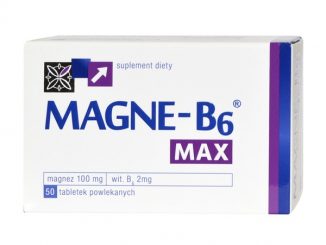 Magne-B6 Max, tabletki powlekane, 50 szt. / (Sanofi)