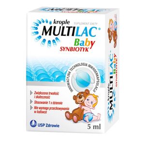 Multilac Baby, krople, synbiotyk, 5 ml / (Usp Zdrowie)