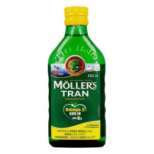Mollers Tran Norweski, aromat cytrynowy, 250 ml / (Orkla Care)