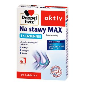 Doppelherz Aktiv Na stawy MAX 1 x dziennie, tabletki, 30 szt. / (Queisser)