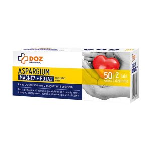Aspargium Magnez + Potas, tabletki, 50 szt. / (Doz)