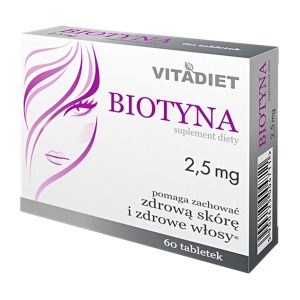 Biotyna, 2,5 mg, tabletki, 60 szt. / (Vitadiet)
