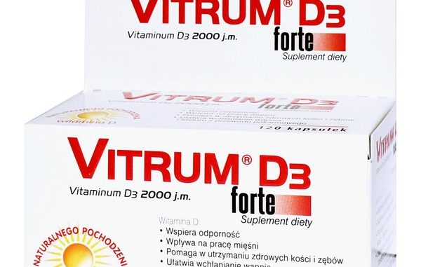 Vitrum D3 Forte Kapsułki 120 Szt Takeda