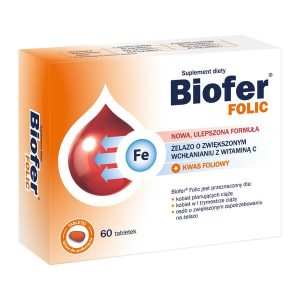 Biofer Folic, tabletki, 60 szt. / (Orkla Care)