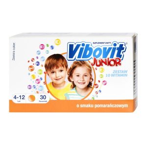 Vibovit Junior, 2 g, proszek, smak pomarańczowy, 30 saszetek / (Teva)