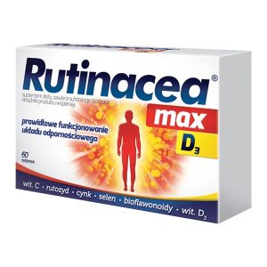 Rutinacea max D3, tabletki, 60 szt. / (Aflofarm)