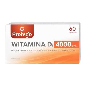 Protego Witamina D 4000, kapsułki elastyczne, 60 szt. / (Laboratories Salvum)