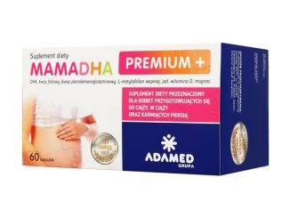 MamaDHA Premium+, kapsułki, 60 szt. / (Adamed)