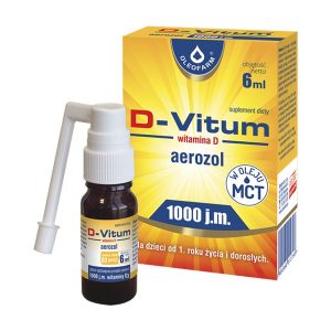 D-Vitum Witamina D 1000 j.m. aerozol, płyn, 6 ml / (Oleofarm)