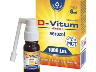 D-Vitum Witamina D 1000 j.m. aerozol, płyn, 6 ml / (Oleofarm)