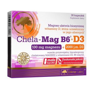 Olimp Chela-Mag B6+D3, kapsułki, 30 szt. / (Olimp Laboratories)