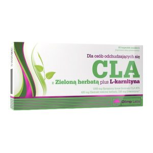 Olimp CLA z zieloną herbatą plus L-karnityna, kapsułki, 60 szt. / (Olimp Laboratories)