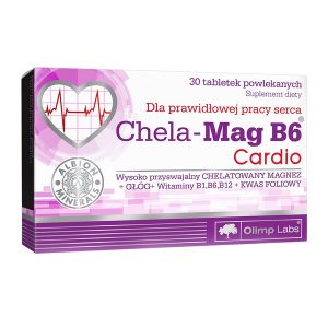 Olimp Chela-Mag B6 Cardio, tabletki powlekane, 30 szt. / (Olimp Laboratories)