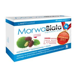 Morwa Biała Plus, tabletki powlekane, 60 szt. / (Avet Pharma)