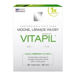 Vitapil, biotyna + bambus, tabletki powlekane, 60 szt. / (Nutropharma)