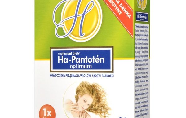 Ha Pantoten Optimum Tabletki 60 Szt Dansk Droge