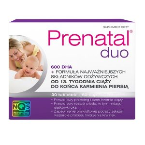 Prenatal Duo, 600 DHA, tabletki, 30 szt. + kapsułki, 60 szt. / (Nutropharma)
