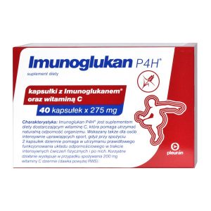 Imunoglukan P4H, kapsułki, 40 szt. / (Pleuran)
