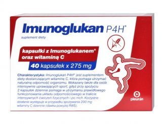 Imunoglukan P4H, kapsułki, 40 szt. / (Pleuran)