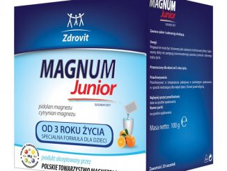 Zdrovit Magnum Junior, od 3 roku życia, proszek, 20 saszetek / (Natur Produkt Pharma)