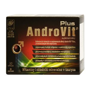 Androvit Plus, kapsułki żelatynowe miękkie, 30 szt. / (A&D Pharma Poland)