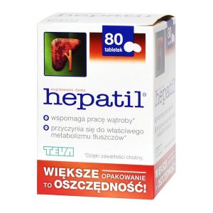 Hepatil, tabletki, 80 szt. / (Teva)