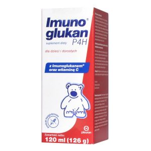 Imunoglukan P4H, płyn dla dzieci, 120 ml / (Pleuran)