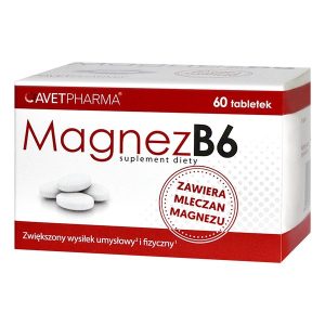 Magnez B6, tabletki, 60 szt / (Avet Pharma)