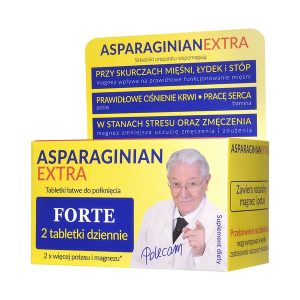 Asparaginian Extra Uniphar Magnez Potas, tabletki, 50 szt. / (Uniphar)