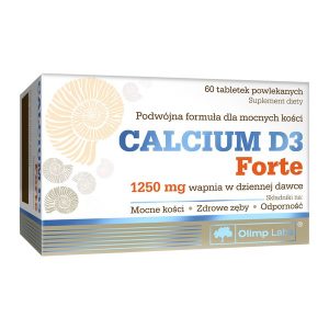 Olimp Calcium D3 Forte, tabletki powlekane, 60 szt. / (Olimp Laboratories)