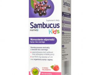 Sambucus Kids, syrop, 120 ml / (Pamex Pharmaceuticals)