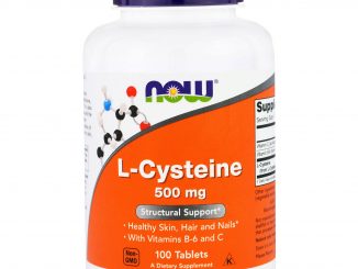 L-Cysteine, 500 mg, 100 Tablets (Now Foods)