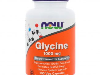 Glycine, 1,000 mg, 100 Veg Capsules (Now Foods)