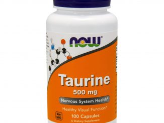Taurine, 500 mg, 100 Capsules (Now Foods)