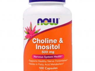 Choline & Inositol, 500 mg, 100 Capsules (Now Foods)