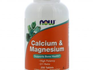 Calcium & Magnesium, 250 Tablets (Now Foods)