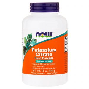Potassium Citrate Pure Powder, 12 oz (340 g) (Now Foods)