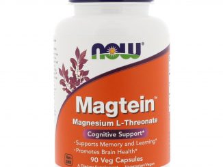 Magtein, Magnesium L-Threonate, 90 Veg Capsules (Now Foods)