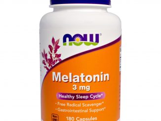 Melatonin, 3 mg, 180 Capsules (Now Foods)