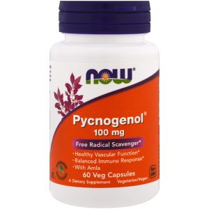 Pycnogenol, 100 mg, 60 Veg Capsules (Now Foods)