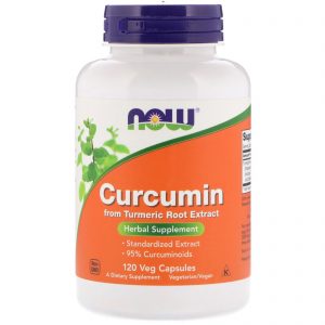 Curcumin, 120 Veg Capsules (Now Foods)