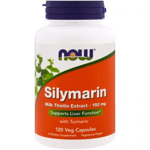 Silymarin, Milk Thistle Extract, 150 mg, 120 Veg Capsules (Now Foods)