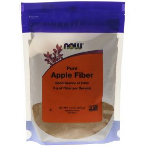 Pure Apple Fiber, 12 oz (340 g) (Now Foods)